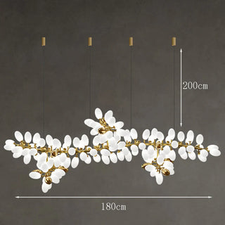 Modern LED Pendant Light – Stylish Alloy Hanging Lamp for Living Room Lighting