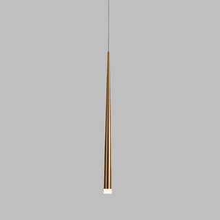 Compact LED Pendant Light – Modern Brushed Nickel Chandelier for Small Spaces