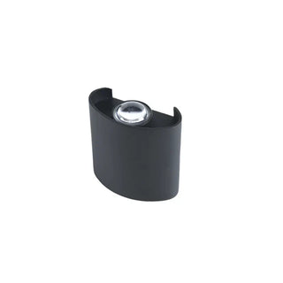 Waterproof Outdoor Wall Lamp – Black LED Up and Down Lighting | Architectural Façade Fixture