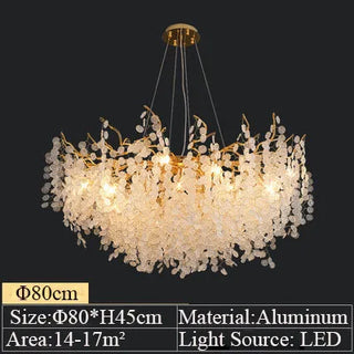 Modern Crystal Chandelier – Elegant Dining Room Lighting With Chrome Finish