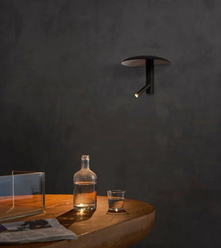 Rotating Wall Light – Black Metal LED Wall Lamp with Flexible Rotation