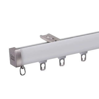 invisible curtain track premium aluminium rail silencing strip modern front view