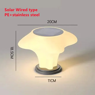 Outdoor Solar Lamp – Stainless Steel LED Solar Lantern | Energy Saving Garden Light