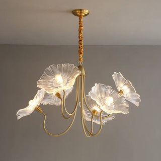 Modern Nordic Chandelier – Polished Chrome Scandinavian Pendant Light for Dining
