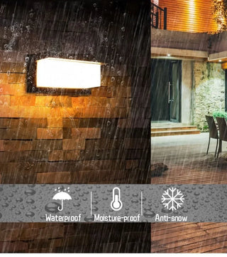 Modern Wall Lamp - Energy Efficient Lighting | Outdoor Wall Light With Motion Sensor