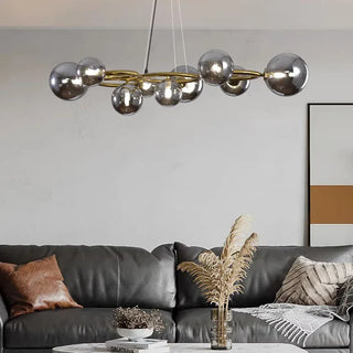 Modern LED Pendant Light – Bright Alloy Hanging Lamp for Living & Dining Room