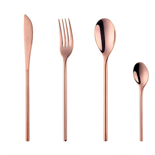 designer cutlery set stainless steel luxury dining utensils eco-friendly flatware detail