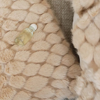 faux fur blanket plush rabbit fur throw cozy reading 600 thread count angle view