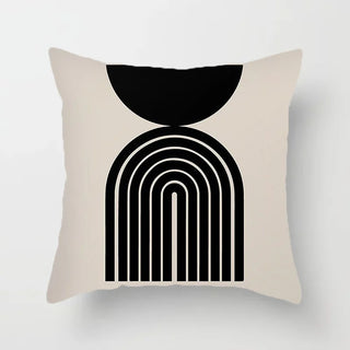 pattern pillowcases abstract cushion covers durable polyester cotton fabric set view