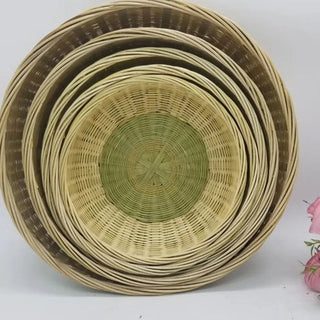 Wicker bread basket