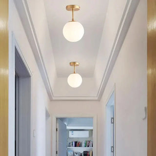 Glass Ball Ceiling Light – Durable Ambient Lighting | Modern Minimalist Fixture