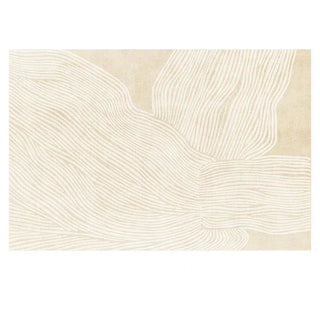 modern minimalistic rug european luxury abstract area rug non slip carpet front view