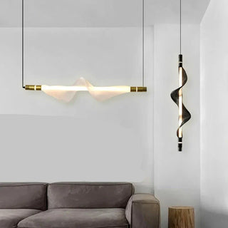 LED Pendant Lamp – Modern Pendant Light with Adjustable Warm Ambient Lighting