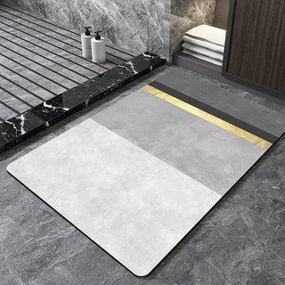 luxury MARI diatom eco-friendly anti-slip bath mat close-up
