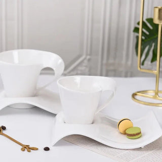 ceramic cup set handcrafted art ceramic coffee mugs durable stylish design close-up