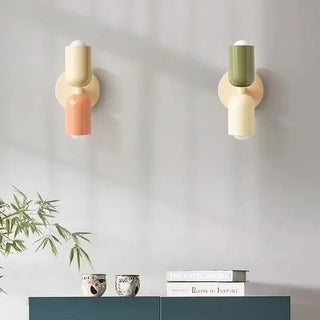 Adjustable Wall Light – Modern Metal Wall Sconce with Color Changing LED Illumination