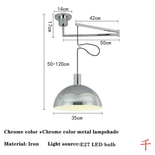 Nordic LED Pendant Light – Minimalist Pendant Lamp with Adjustable Brightness