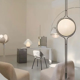 Modern Iron Floor Lamp – Energy Efficient LED Lighting With Push Button Switch