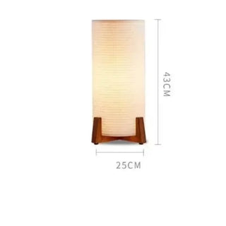 Nordic Wooden Floor Lamp – Scandinavian Standing Lamp with Fabric Shade for Living Room