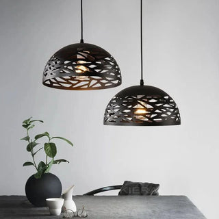 Adjustable Hanging Lamp – Mid Century Pendant With Metal Fixture & Vintage Style