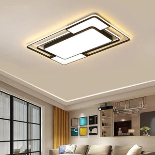 Ceiling Light – Modern LED Ceiling Fixture with Remote Control | Soft Warm Lighting