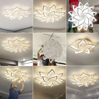 Acrylic Ceiling Light – Modern Dimmable Surface Mount Fixture for Living Room Lighting