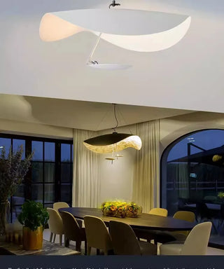 Modern LED Pendant Light – Metal Alloy Pendant with Adjustable Color Temperature