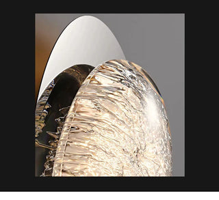 Art Deco Wall Lamp – Acrylic Wall Sconce with Dimmable LED Soft Warm Lighting