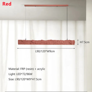 Nordic LED Pendant Light – Minimalist Dining Room Lighting with FRP Design