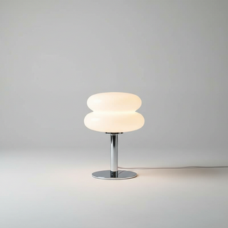 Macaron Stained Glass Lamp – Colorful Table Lamp with Crystal Lampshade