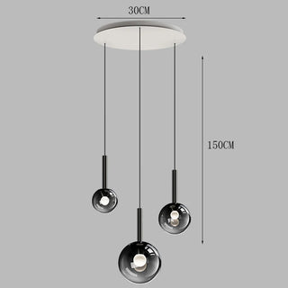 Modern Alloy Chandelier | Living Room Lighting - Remote Control & Easy Installation