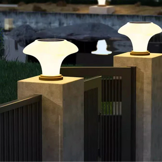 Outdoor Solar Lamp – Stainless Steel LED Solar Lantern | Energy Saving Garden Light