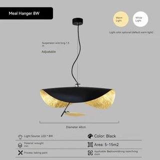 Modern LED Pendant Light – Metal Alloy Pendant with Adjustable Color Temperature