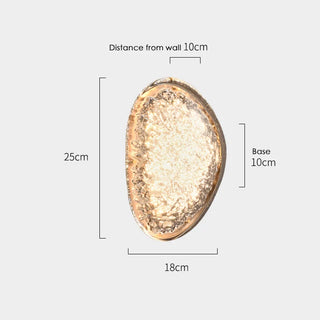 Art Deco Wall Lamp – Acrylic Wall Sconce with Dimmable LED Soft Warm Lighting