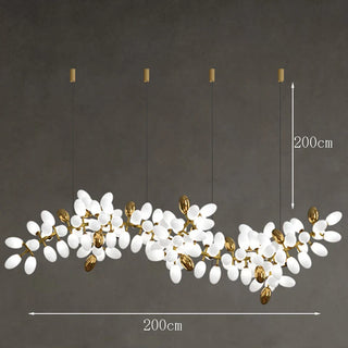 Modern LED Pendant Light – Stylish Alloy Hanging Lamp for Living Room Lighting