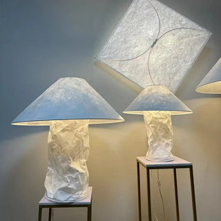Iron Fabric Floor Lamp – Modern Living Room Lamp with LED Lighting Fixture