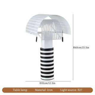Black White Pendant Lamp – Modern LED Cord Light With Rotary Switch Control
