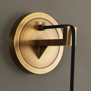 Marble Wall Lamp – Minimalist Copper Wall Light With Soft Ambient Lighting