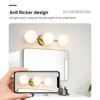 Black Metal Wall Light – Modern LED Bedroom Lighting Fixture with Easy Wall Mounting