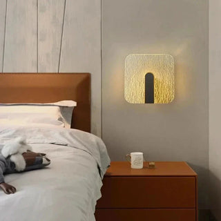 Black Wall Lamp – Contemporary LED Wall Sconce with Acrylic Lampshade Light