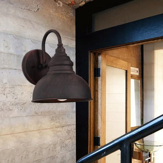 Industrial Wall Light – Antique Outdoor Wall Lamp with Retro Industrial Design