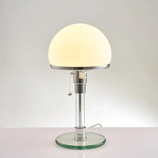 Nordic Desk Lamp – Scandinavian Glass Metal Lamp with LED Lighting & Touch Switch