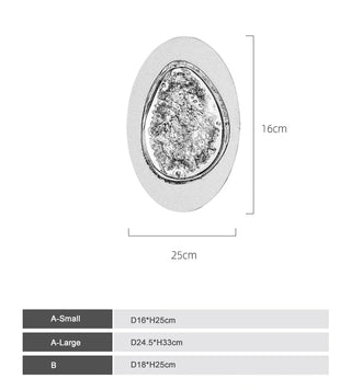 Art Deco Wall Lamp – Acrylic Wall Sconce with Dimmable LED Soft Warm Lighting