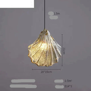 Glass Pendant Light – Modern Metal Pendant Lamp With Dimmable LED Bulbs