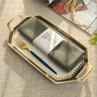 flax placemat cloth non slip heat resistant table placemat dining side view