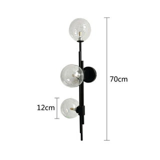 Glass Ball Wall Light – Adjustable Modern Wall Lamp | Stylish Interior Lighting