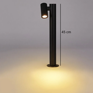 Modern Garden Lamp – Sylvaria Aluminum Outdoor Lamp Post with LED Lighting