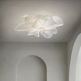 Black Ceiling Light – Modern LED PVC Surface Mount Bedroom Lamp