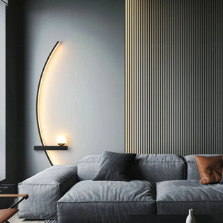 Indoor Wall Lamp – Adjustable LED Elongated Wall Light with Remote Control