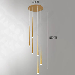 Modern Pendant Light – Alloy LED Hanging Light for Living Room Lighting